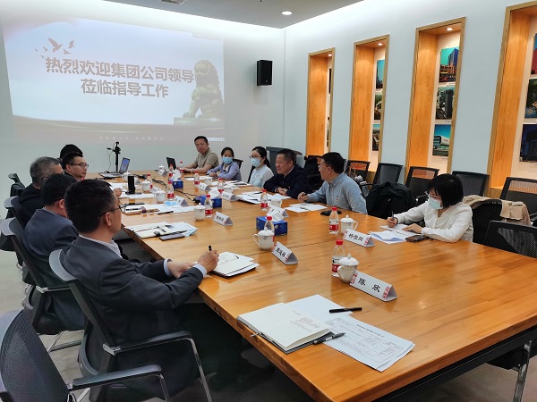 中國建科黨委副書記呂書正一行赴中國院開展巡視整改落實及分子公司黨建情況調研